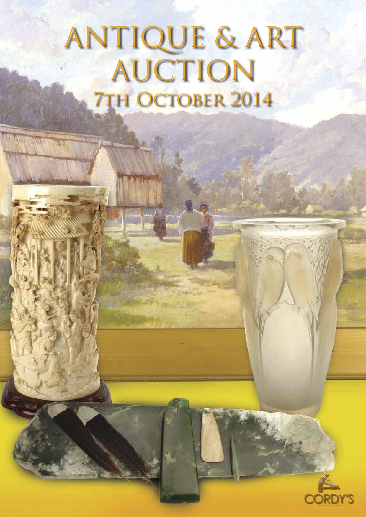 October 2014 Antique & Art Auction Cordy's Find Lots Online