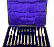 Timed Online Auction | Antique Silverware